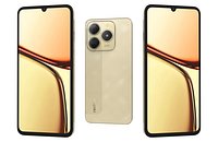 Realme C6 Malaysia Sparkle Gold Low Poly