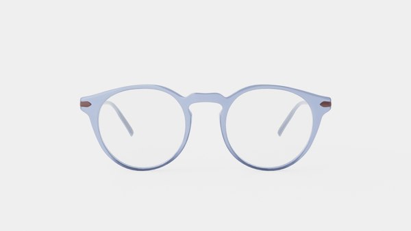 3D Modo - Lewis Navy Glasses model