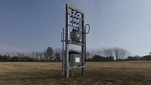 pole-mount transformer
