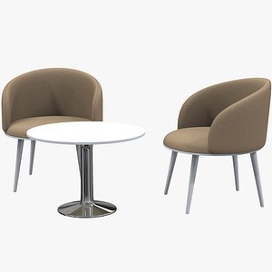 Coffee Table with Chairs