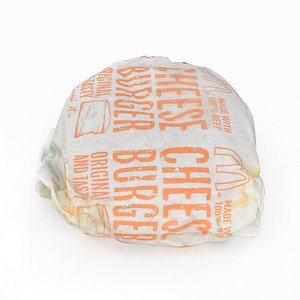 mcdonalds cheeseburger model