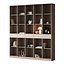 505 libreria e scaffale 11 japandi legno con decoro 03