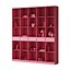 505 libreria e scaffale 11 japandi legno con decoro 03