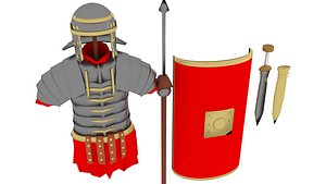3D roman set