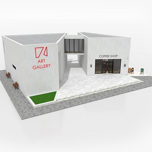 3D Contemporary Art Gallery