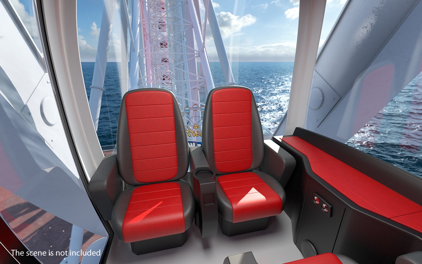 Seattle great ferris wheel 3D TurboSquid 1398434