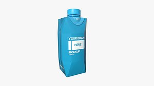 Carton Package A01 - Blank Mock Up Basic Template