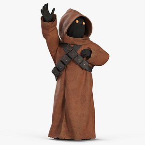 Jawa Star Wars Character Rigged