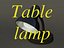 Table lamp