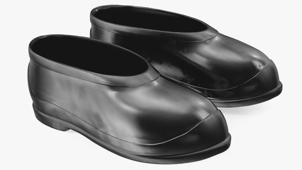 Black galoshes on sale