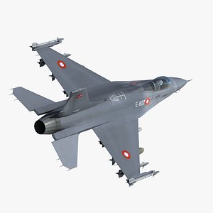 3ds max f16 falcon fighter danish