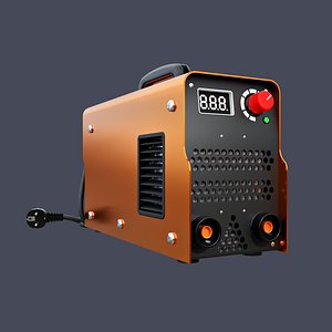 Welding machine Eelding man helmet Electrode holder Set  3D models model