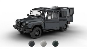 Ineos Grenadier 5-seat Utility Wagon 2024 HQ 3d model 3D