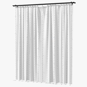 Curtain LED Garland Blue