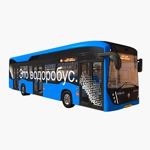 3D model Vodorobus hydrogen bus