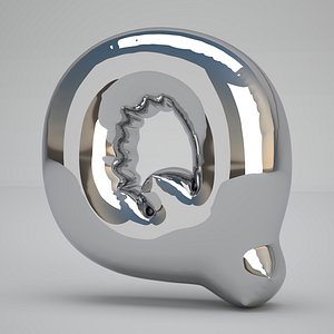 Q Balloon Silver