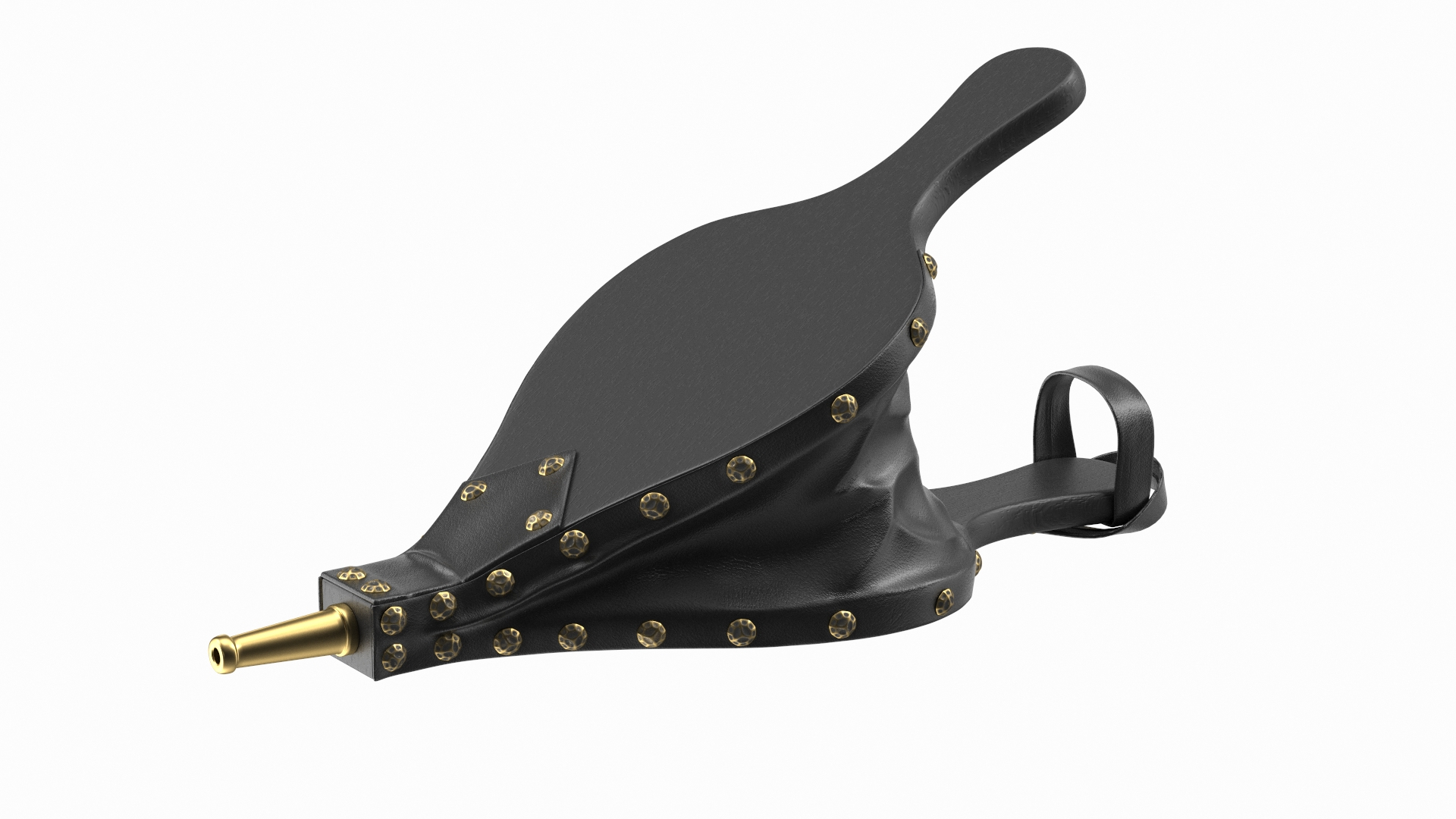 3D Vintage Leather Fireplace Bellows Model TurboSquid 1833927