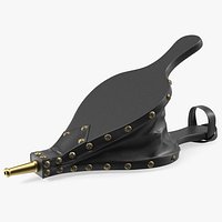Vintage Leather Fireplace Bellows