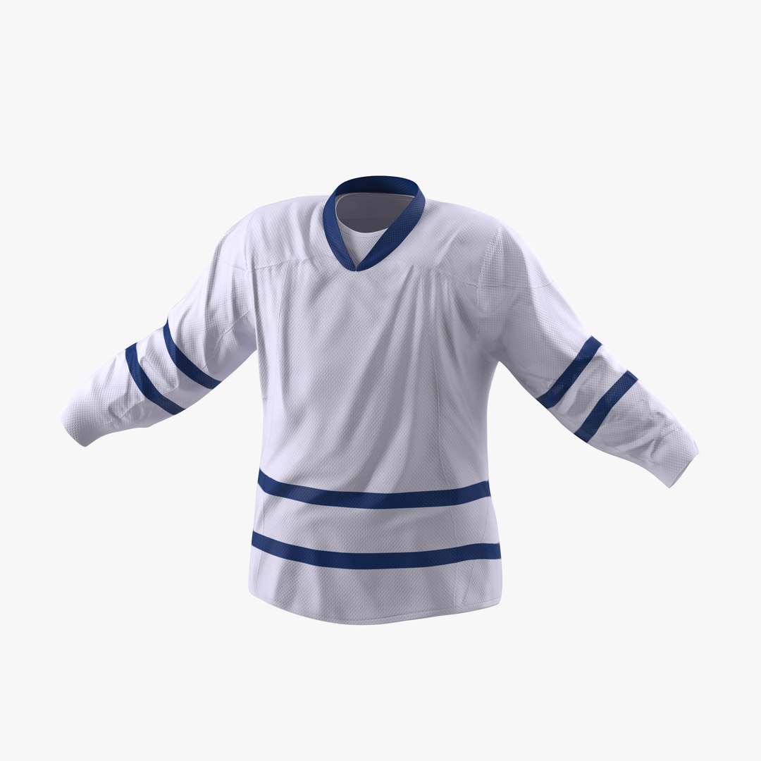 Hockey Jersey Generic 5 3D model preview