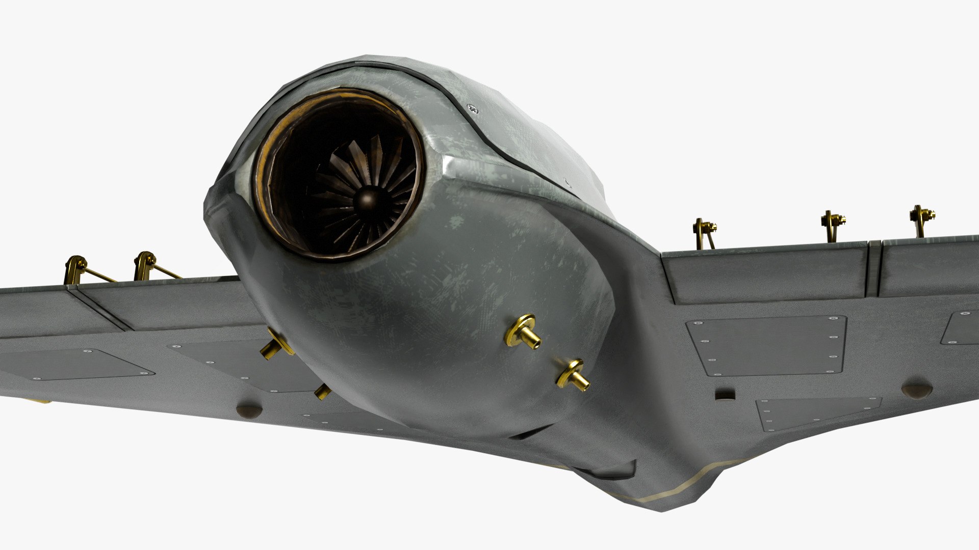 Drone Shahed-238 With Jet Engine 3D Model - TurboSquid 2202887