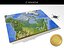 Canada, cartes en relief 3D haute résolution