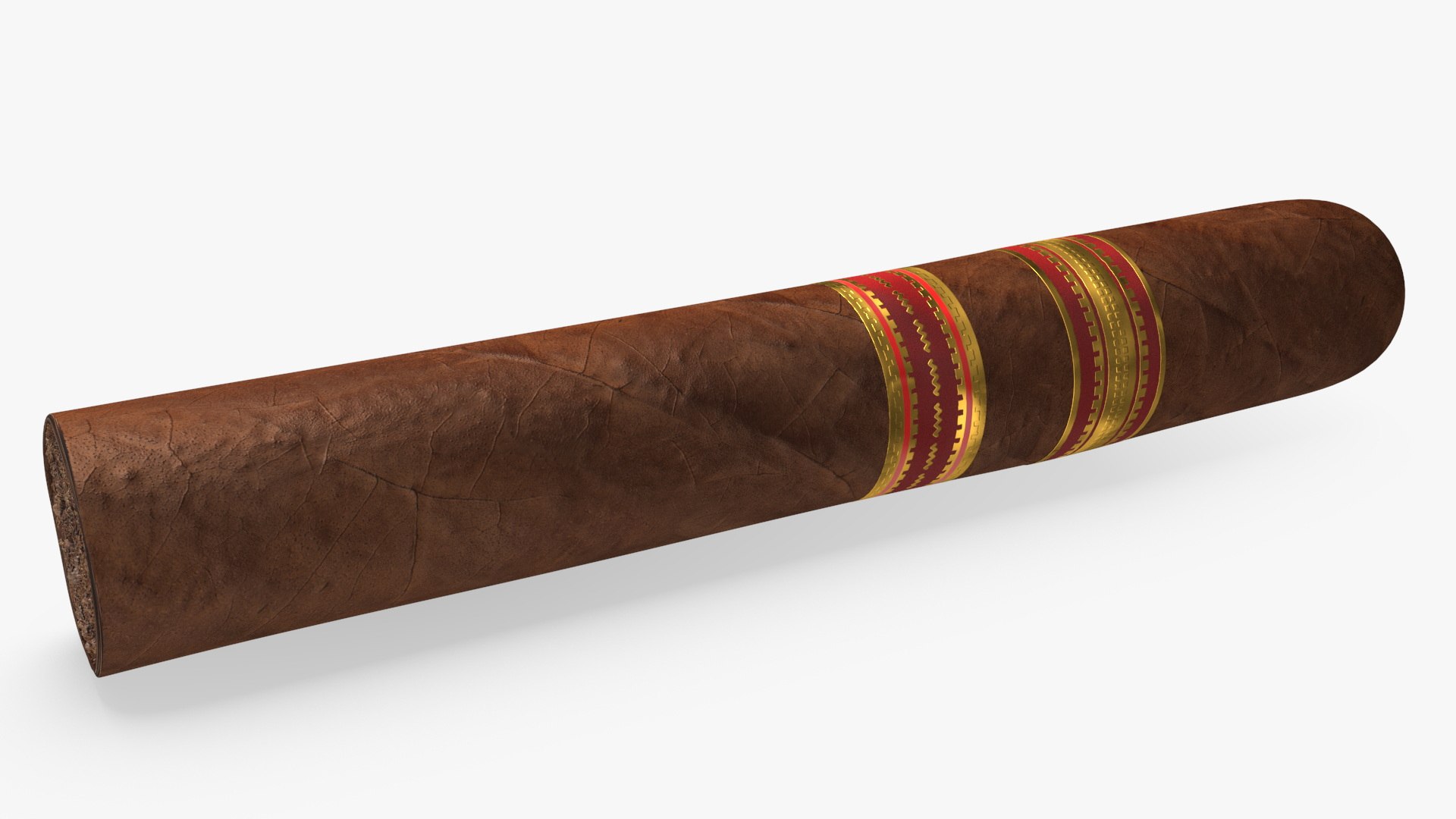 Churchill Cigar 3D model preview