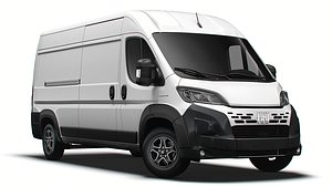 3D Fiat Ducato Van L3H2 2024 model