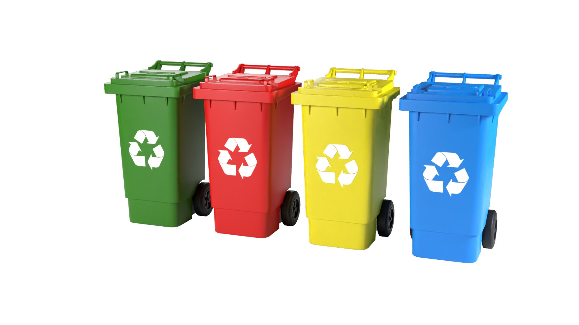 3D model Plastic Recycle Bin - TurboSquid 1788675