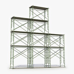 old scaffolding model