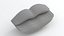 Sofa Lips w kolorze niebieskim
