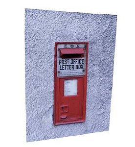 Realistic Royal Mail Post Box (Wall Mount)