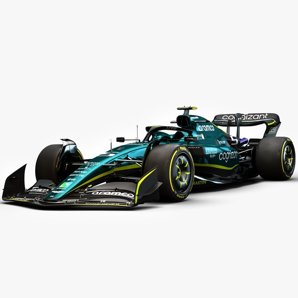 3D F1 Aston Martin AMR22 2022 update