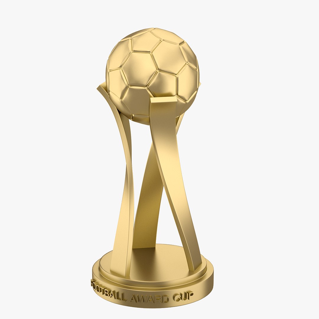 3d Model Of Football Award Cup