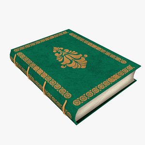 Medieval Book V5 3D model