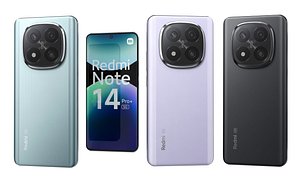 3D Xiaomi Redmi Note 14 Pro Plus 5G All Colors Low Poly model