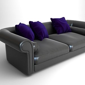 Sofa with Pillows