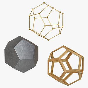 3D model Pentagonal dodecahedron