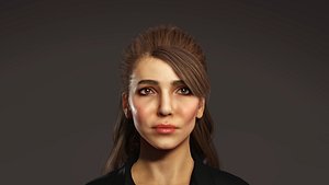 3D Modern City Girl