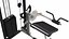 GYM Weightlifting Machine 30 in 1 Collection 3D model