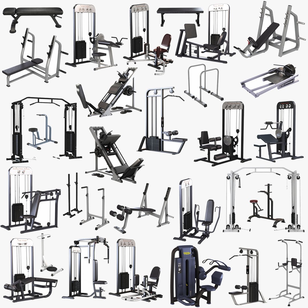 GYM Weightlifting Machine 30 in 1 Collection 3D model https://p.turbosquid.com/ts-thumb/j5/xRVbst/xa/col13/jpg/1658812112/1920x1080/fit_q87/57b24f970f2ab08b0d476f9f7a58efc124c35b62/col13.jpg