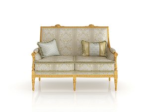 Two Seater Sofa by Modenese Gastone model
