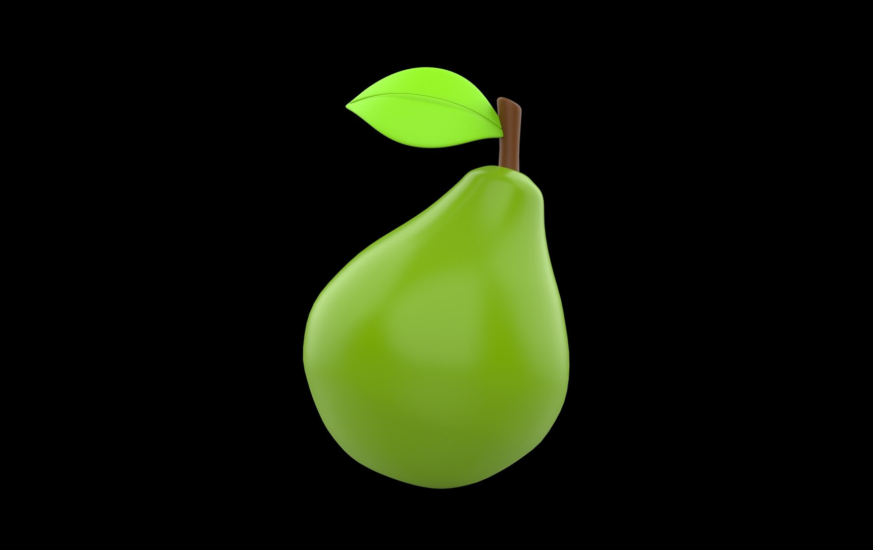 Pear Model Low-poly 3D Model 3D - TurboSquid 2338777