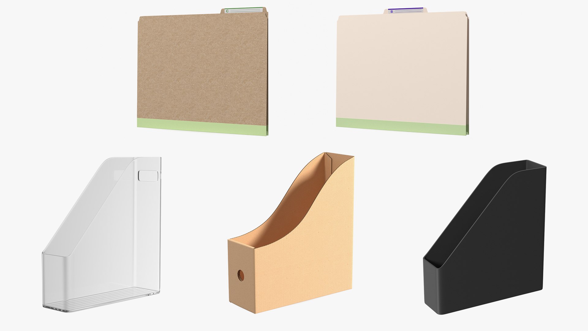 Paper File Holders Collection 3D https://p.turbosquid.com/ts-thumb/j6/AgM0Wm/5p/paperfileholderscollectionvray3dmodel001/jpg/1631608884/1920x1080/fit_q87/bb15e4f8ece9a91e4cf06229d549d0e3199e7224/paperfileholderscollectionvray3dmodel001.jpg