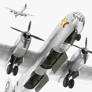 Boeing B-29 Bockscar Rigged for Maya