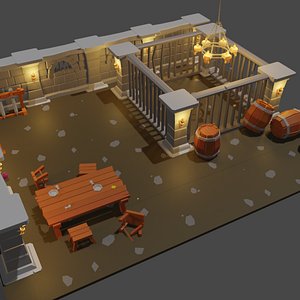 3D model Dungeon