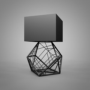 Black Modern Lamp Concept