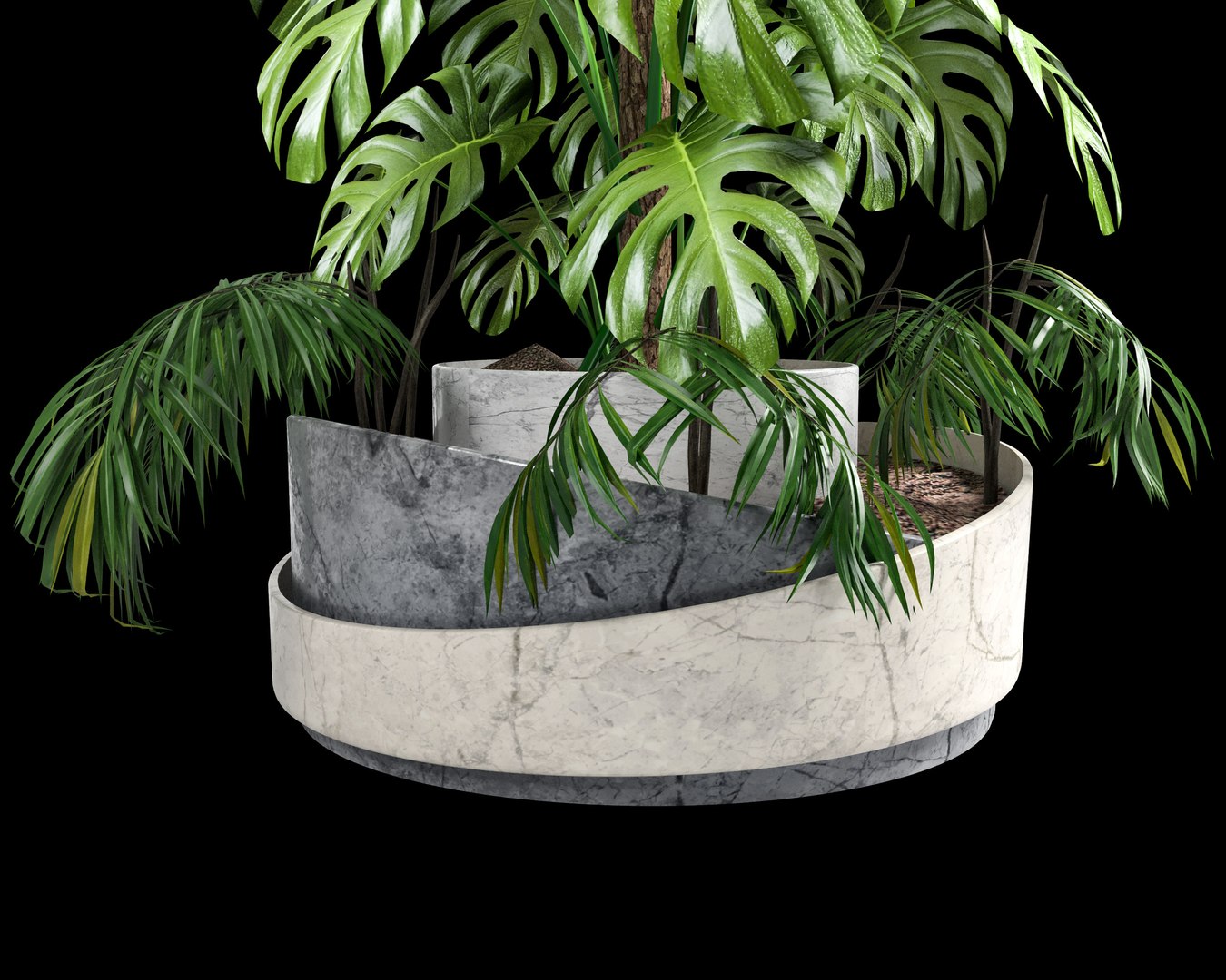 3D monstera and palm https://p.turbosquid.com/ts-thumb/j6/Ikmoih/0A/323a4/jpg/1623369951/1920x1080/fit_q87/ae9fcaa079ff9bb015ddb119401b705724e7aff6/323a4.jpg