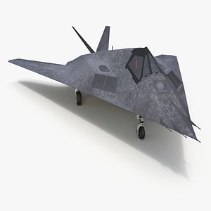Combat Stealth Fighter Jet 3D model