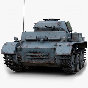 WW2 Tank PZII-G Realtime