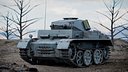 WW2 Tank PZII-G Realtime